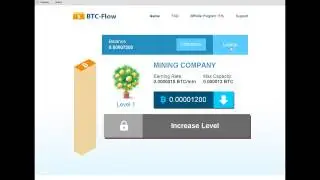 Заработок Биткоинов!!Очень быстро(1 биткоин-240$) Btc-flow-Работает!