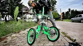 EV4 Bike - Marsjański trójkołowy rower elektryczny! Test ft. Daniel Grzyb!