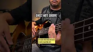 🔴Estudo de Groove com Ghost Note #bass #ryansouza #baixo #contrabaixo #bajo