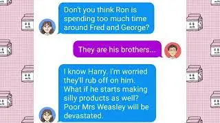 Harry and Hermione 
