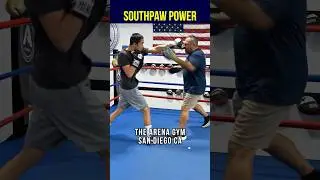 BEWARE This Southpaw Counter! #boxing #boxeo #training #technique #southpaw