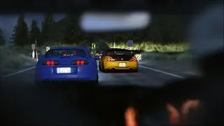 Crazy Street Racing in Honda S2000 through LA Canyons - Assetto Corsa