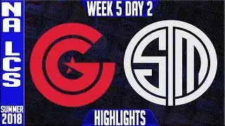 CG vs TSM Highlights | NA LCS Summer 2018 Week 5 Day 2 | Clutch Gaming vs Team Liquid