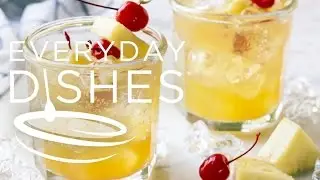 Pineapple Fizz Vodka Cocktail