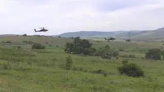 Scenes from Saber Guardian live-fire demonstration