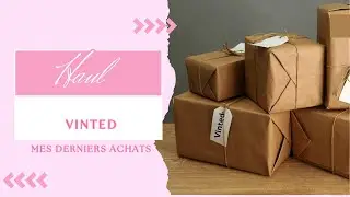 {UNBOXING} Vinted achat scrap