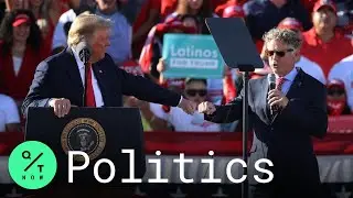 Rand Paul at Trump's Arizona Rally: 'Here's to Immunity'