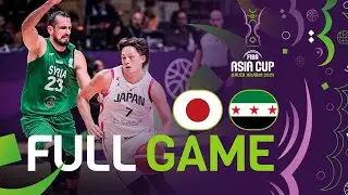 Group Phase | Japan v Syria | Full Basketball Game | FIBA Asia Cup 2025