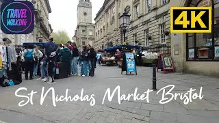 4K Tour of St Nicholas Market, Bristol | Hidden Gem in the City Centre