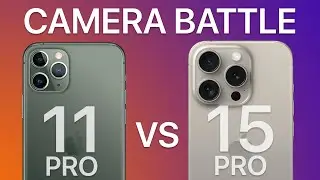 ТЕСТ КАМЕРЫ: iPhone 15 Pro против iPhone 11 Pro