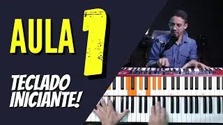 Como tocar Teclado do ZERO/ AULA 1 / PODER DAS TECLAS