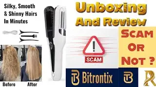 Bitrontix Split End Hair Trimmer || Unboxing And Review || @bitrontixIndia scam or not ? || RIMP'S 