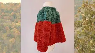 Autumn Leaves Fall Cardi by SerendipityGDDs Girls Designer Clothes #knitwear #keefhwebdesigns