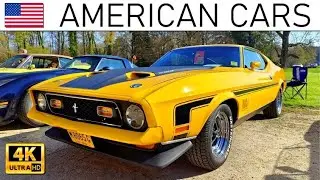 Classic American Cars Showcase in 4K