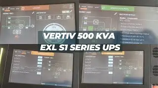 How to Install Vertiv 500kVA EXL S1 Series UPS|Step-by-Step Installation Guide 2025#upsbattery #ups