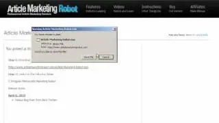 Article Marketing Robot - Expired Build