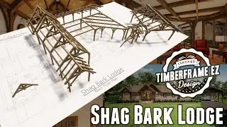 Shag Bark Lodge | Timber Frame EZ | Natural Element Homes