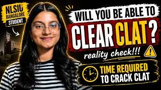 Why Some Students Crack CLAT in Months & Others Fail in 2 Years 🔥~ REALITY CHECK by NLSIU student