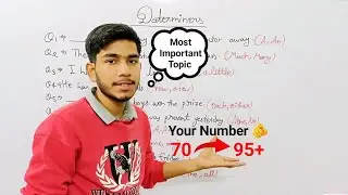 Class 10 English: Determiners Most Important Questions