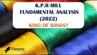 KPR MILL Fundamental Analysis (2022) | Is it the best textile player?