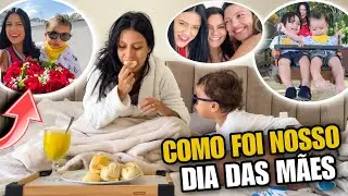 MEU FILHO LEVOU CAFÉ NA CAMA PRA MIM!! 🥹 *MEU DIA DAS MÃES*
