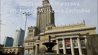 Odcinek Warszawa Wschodnia - Warszawa Zachodnia