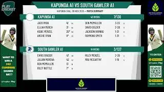 Kapunda A1 v South Gawler A1