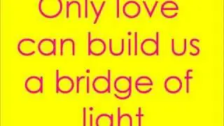 Pink- Bridge of light (Full version) Lyrics