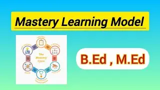 Mastery learning model