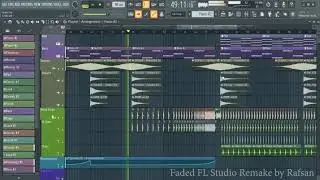 Alan Walker - Faded V2 | FL Studio Remake with Free FLP Download