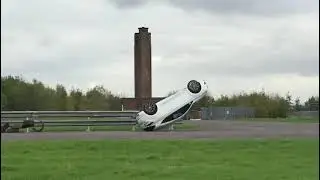 High Speed Pipe Ramp Stunt