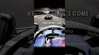 Verstappen 333IQ safety car restart 🤯🥶🔥