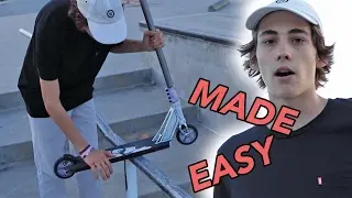HOW TO FRONT BOARD A SCOOTER!