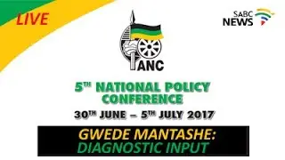 ANC Policy Conference 2017: Diagnostic Input
