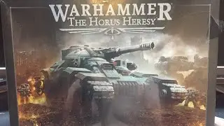 Warhammer The Horus Heresy Kratos Heavy Battle Tank Unboxing