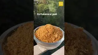 Podi for rice #food #recipe #pottukadalai podi #lunch#easy #simple#quick#shorts #youtubeshorts#ideas