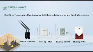 Operation Video of Real Time Temperature Monitoring for Cold Rooms, Laboratories & Small Warehouses