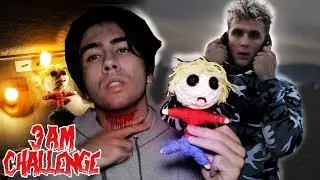 DO NOT USE A JAKE PAUL VOODOO DOLL AT 3:00 AM ||  3 AM WITH JAKE PAUL CHALLENGE VOODOO DOLL