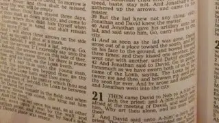 David and the Holy Bread - David Vouched For The Young Men,That  Women Had Been Kept Away From Them.