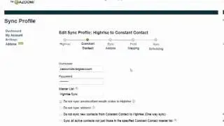 Highrise CRM to multiple Constant Contact accounts