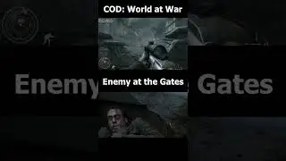 COD World at War vs. Enemy at the Gates: Vendetta Mission Comparison 🎯🎥 #shorts