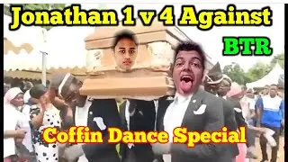Jonathan 1 V 4 Against BTR | Jonathan Coffin Dance Special | PMPL Scrims S3 High | 8D GamingYT