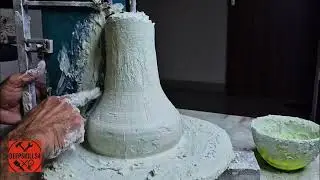 Handmade swirl vase -homedecor diy