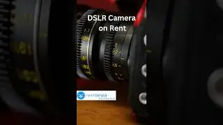 DSLR Camera  on Rent | Camera Rental #shortsvideo #youtubeshorts #dslrcamera #camerarental