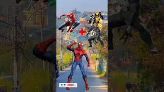 Venom vs Spidey & Wolverine &ndash; Marvel Animation Battle! 🔥#spiderman  #wolverine