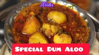 Winter spacial Dum Aloo masala sabji #lunchtime #dinnertime #special #sawdishtrashoi