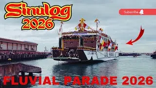 FLUVIAL PARADE SINULOG FESTIVAL 2026 CEBU CTIY PHILIPPINES