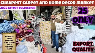 Cheapest Carpet and Home Decor Market Delhi | Export Home Decor Collection #homedecor #carpet #decor