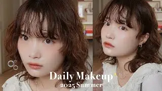 【メイク】最新の毎日メイク🫧　ジュワッとオレンジ可愛い〜🍊