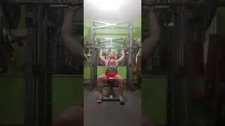 Shoulder press drop set 